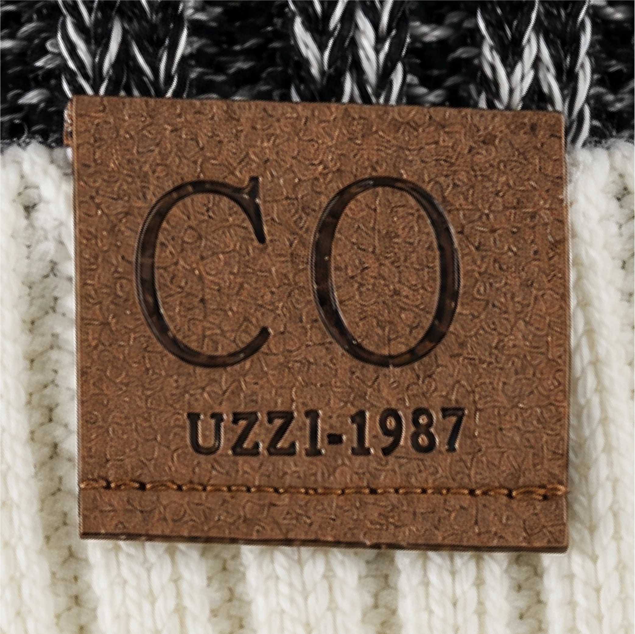 Faux Leather Label