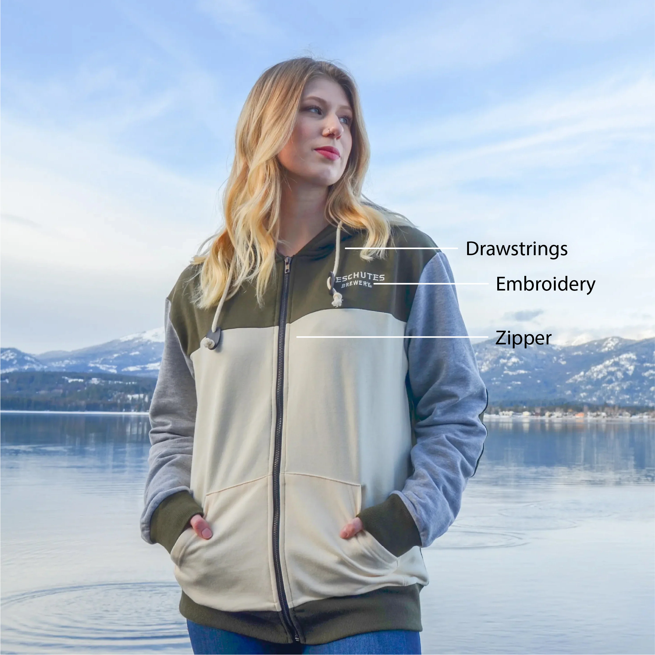 Custom Everyday Zip Hoodie